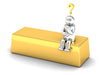 Best prices for high-quality precious metal gold, palladium and platinum cubic zirconia jewelry