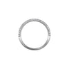 Cubic Zirconia Anniversary Ring Band, Style 121-811 Round Pave (0.25 TCW)
