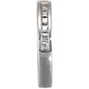 Cubic Zirconia Anniversary Ring Band, Style 121-593 (1.02 TCW Princess Channel)