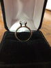 Cubic Zirconia Engagement Ring-*Clearance* The Kathleen (2.50 Carat Oval Cut Solitaire in Sterling Silver)