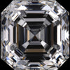 Asscher Cut Cubic Zirconia Loose Stones 5A Quality