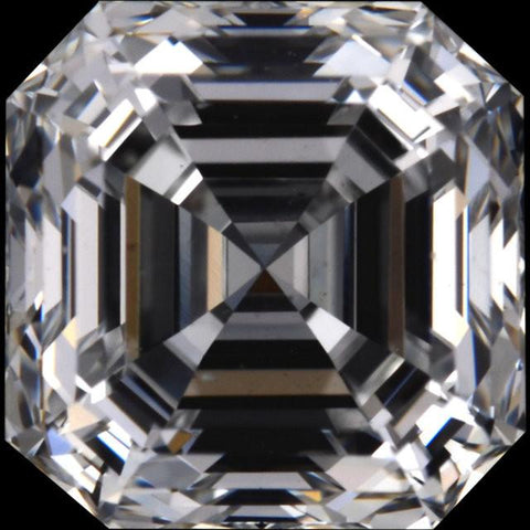 Asscher Cut Cubic Zirconia Loose Stones 5A Quality