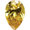 Pear Cut Cubic Zirconia Loose Stones 5A Quality