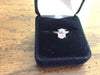 Cubic Zirconia Engagement Ring-*Clearance* The Kathleen (2.50 Carat Oval Cut Solitaire in Sterling Silver)