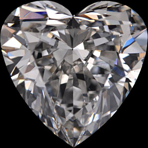 Heart Cut Cubic Zirconia Loose Stones 5A Quality