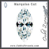Marquise Cut Cubic Zirconia Loose Stones 5A Quality
