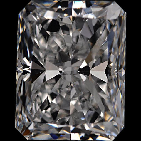 Radiant Cut Cubic Zirconia Loose Stones 5A Quality