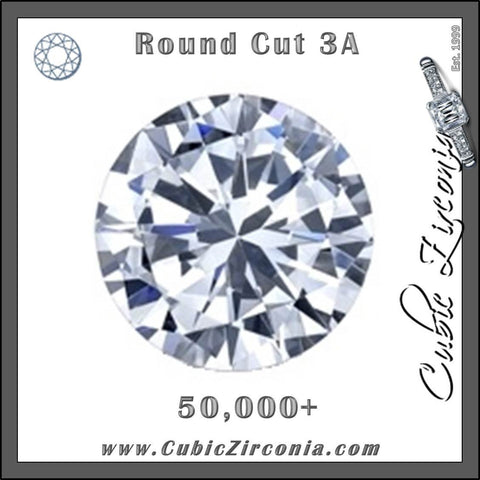 Wholesale 3A White/Clear Round Cut Melee/Accent Stones (Manufacturer Packages 50,000-5,000,000 units)