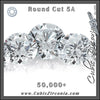 Wholesale 5A White/Clear Round Cut Melee/Accent Stones (Manufacturer Packages 50,000-5,000,000 units)