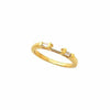Cubic Zirconia Anniversary Ring Band, Style 108-02 (0.16 TCW Twin Baguettes)
