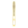 Cubic Zirconia Anniversary Ring Band, Style 12-461 (0.25 TCW Round Prong)