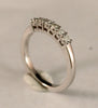 Cubic Zirconia Anniversary Ring Band, Style 12-11 (0.50 TCW 6-stone Round Prong)